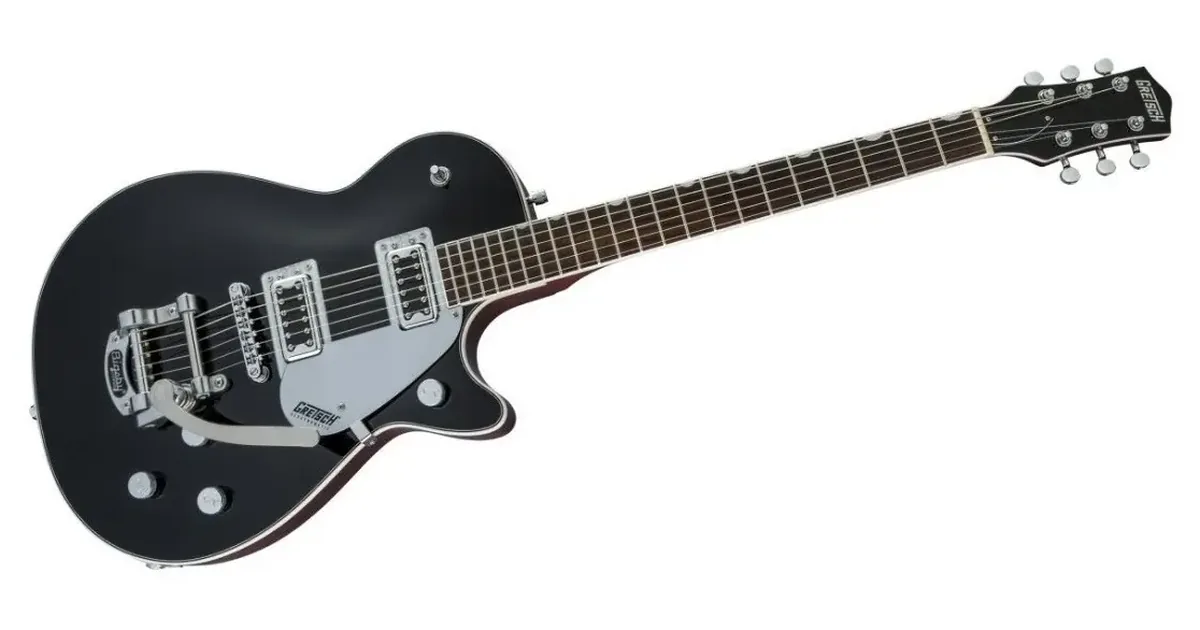 Guitarra Gretsch Electromatic G5230T Jet preta com Bigsby — análise completa 2026