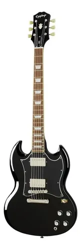 Epiphone SG Standard Ebony, vista frontal completa — foto 1 de 5