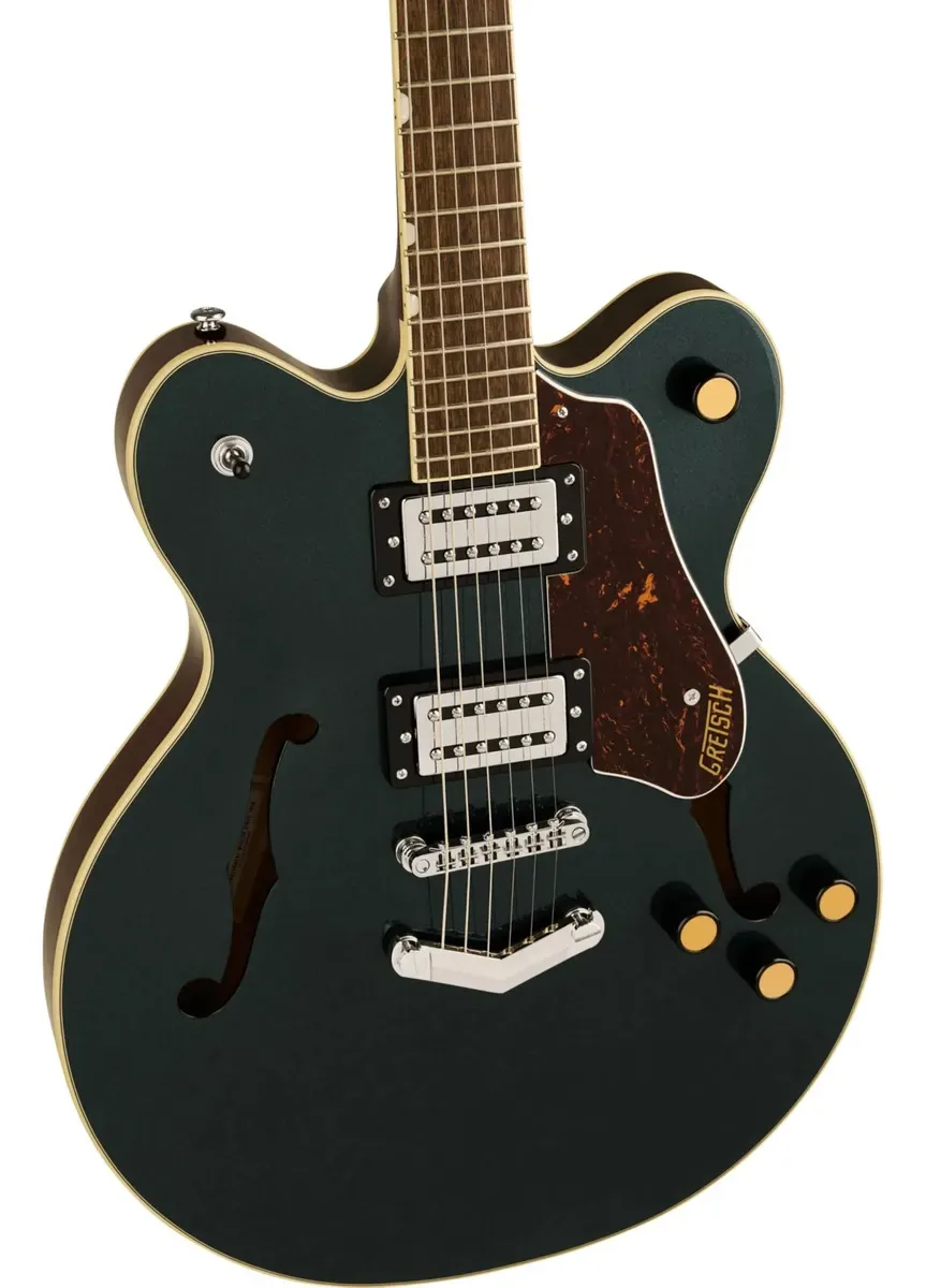Gretsch G2622 Streamliner Center Block, corpo e captadores em ângulo — foto 2 de 4