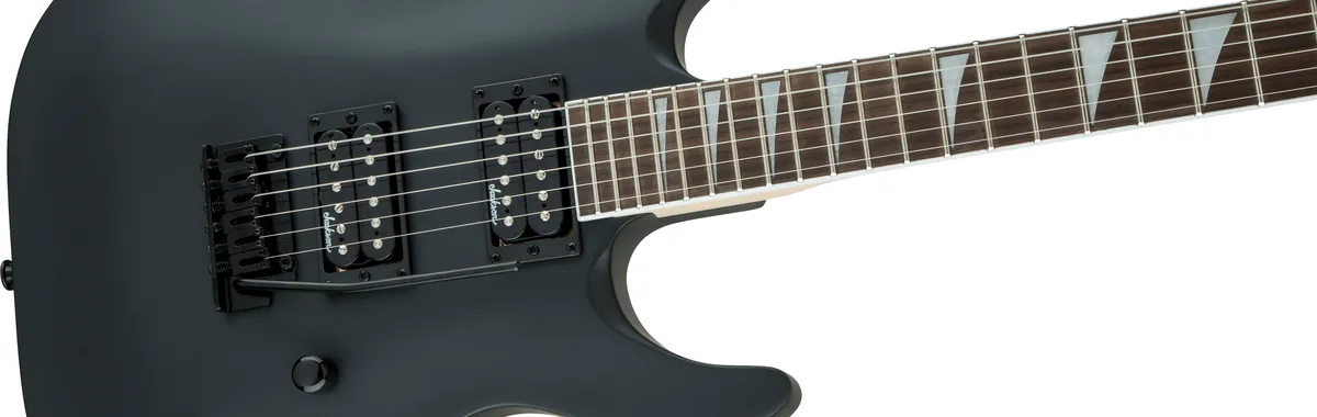 Jackson JS22 Dinky, detalhe dos captadores e ponte — foto 3 de 3