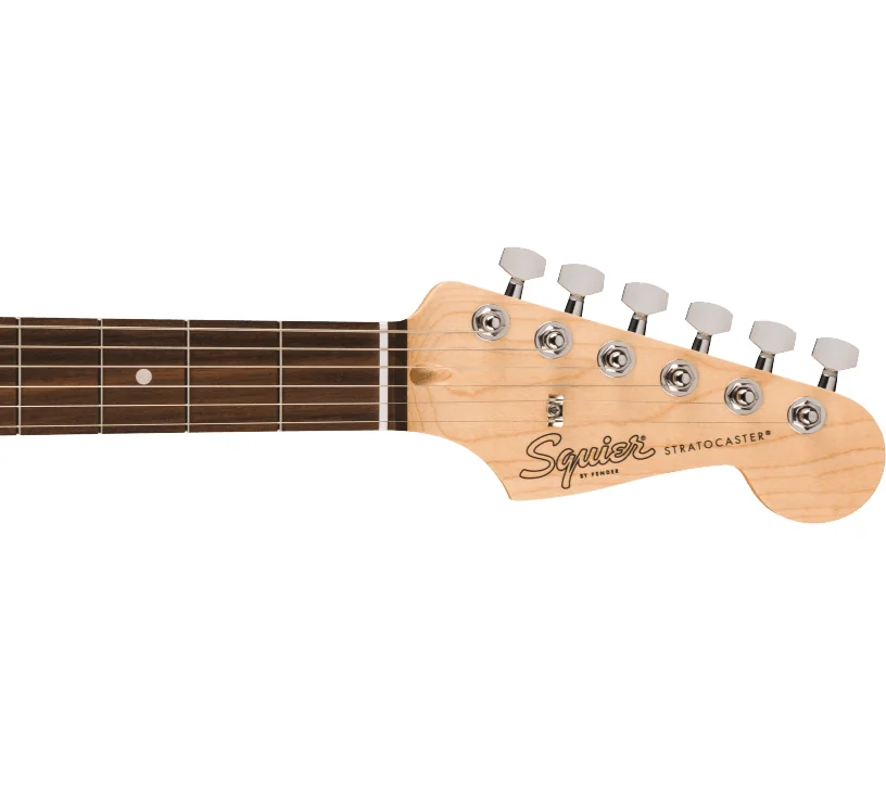 Squier Debut Series Stratocaster preta — escala em laurel e três single coils — foto 3 de 3