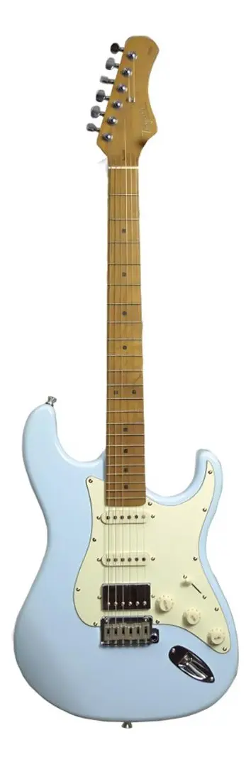 Tagima T-640 Super guitarra elétrica strat HSS corpo alder braço roasted maple