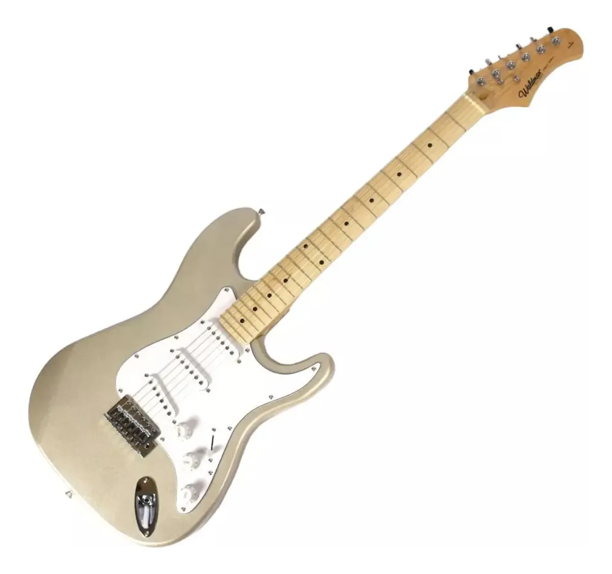 Kit Waldman Street ST-111 completo: guitarra, amplificador Sheldon GT1200, capa, correia, cabo, palhetas e alavanca — foto 3 de 4