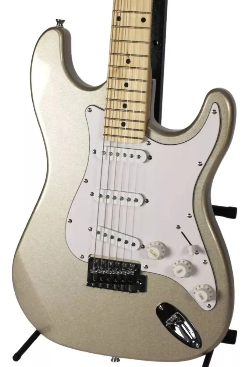 Kit Waldman Street ST-111 completo: guitarra, amplificador Sheldon GT1200, capa, correia, cabo, palhetas e alavanca — foto 4 de 4
