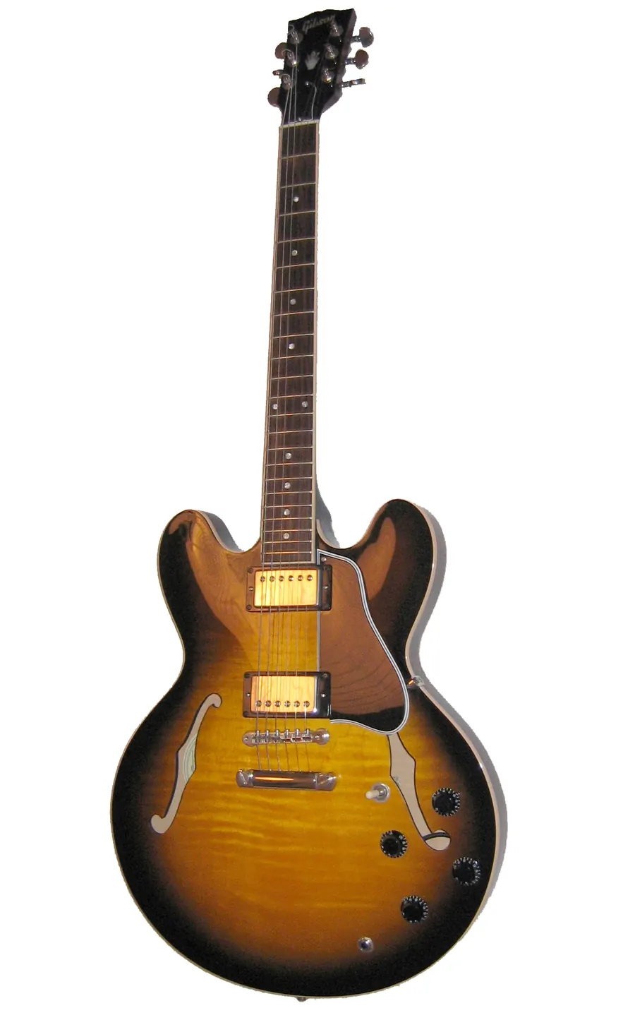 guitarra semi-hollow estilo ES-335